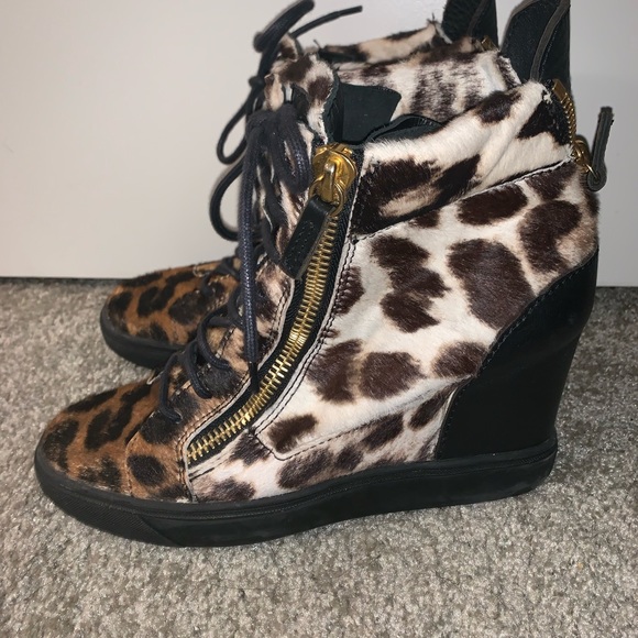 Giuseppe Sneaker Wedges - Picture 2 of 3
